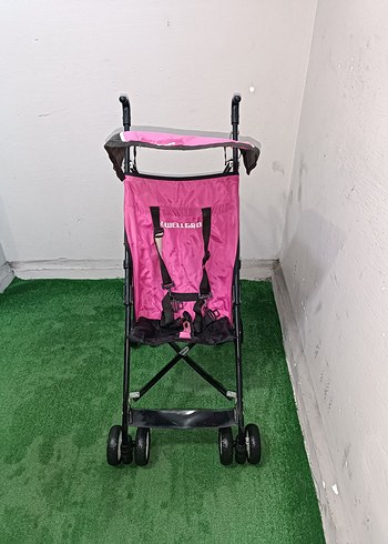 Pembe Katlanabilir Bebek Arabası Temiz Sağlamdır Kargo Var - Görsel 2