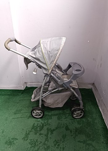 Gri Bebek Arabası Temiz Sağlamdır Kargo Var - Görsel 4