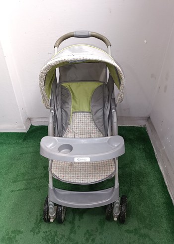 Gri Bebek Arabası Temiz Sağlamdır Kargo Var - Görsel 2