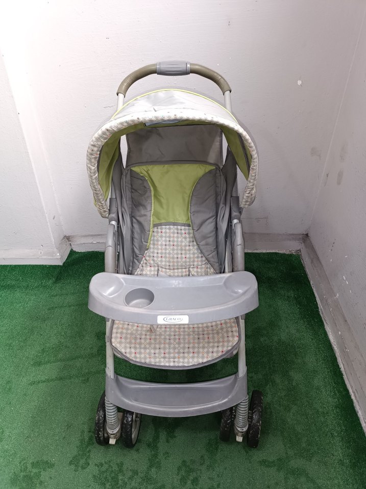 Gri Bebek Arabası Temiz Sağlamdır Kargo Var - Görsel 2