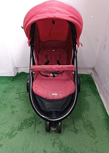 Joie Kırmızı Bebek Arabası Temiz Sağlamdır Kargo Var - Görsel 3