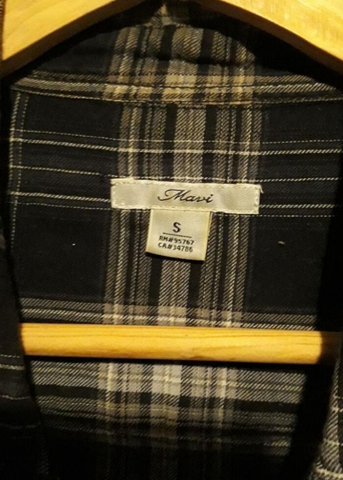 Mavi jeans tasarım gömlek  - Görsel 4