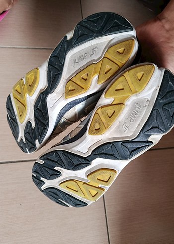 Gri Beyaz Kadın Spor Ayakkabı - Görsel 2