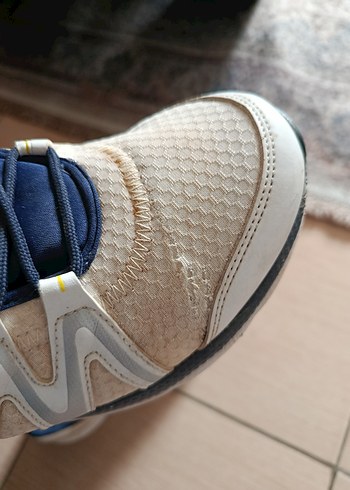 Gri Beyaz Kadın Spor Ayakkabı - Görsel 5