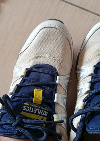 Gri Beyaz Kadın Spor Ayakkabı - Görsel 4