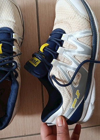 Gri Beyaz Kadın Spor Ayakkabı - Görsel 3