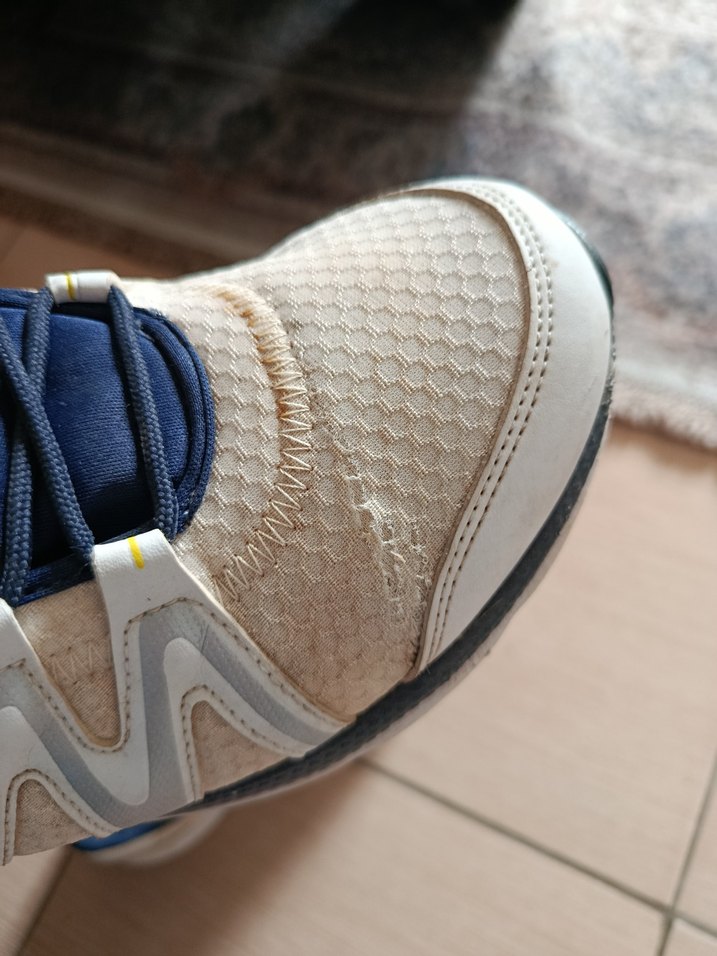 Gri Beyaz Kadın Spor Ayakkabı - Görsel 5