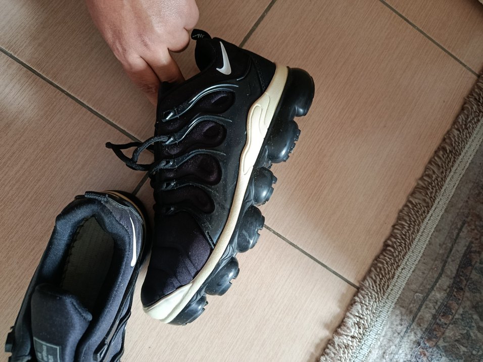 Kadın siyah Spor Ayakkabı - Görsel 2