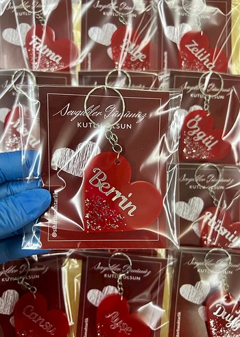 Kişiye özel PLEKSİ isimli anahtarlık - Görsel 3