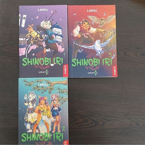 Shinobi Iri Manga Set