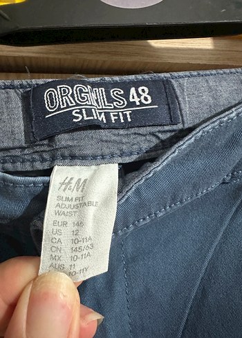 H&M Mavi Erkek Kot Pantolon