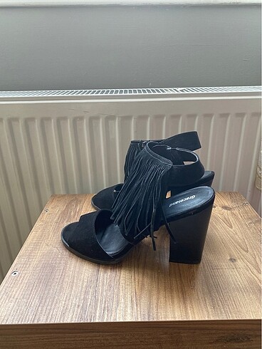 Deichmann Siyah topuklu sandalet