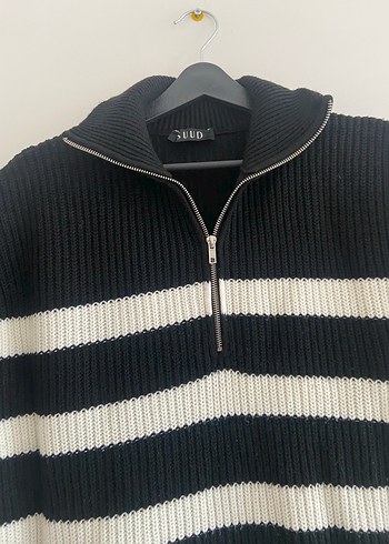 Suud çizgili süveter - Görsel 3