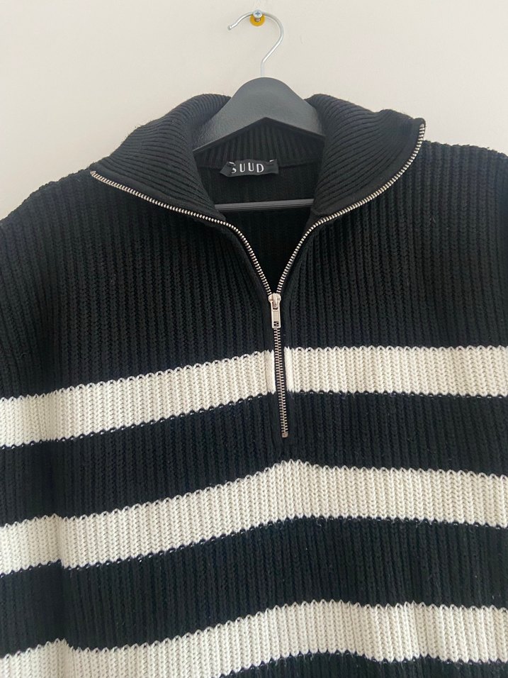 Suud çizgili süveter - Görsel 3