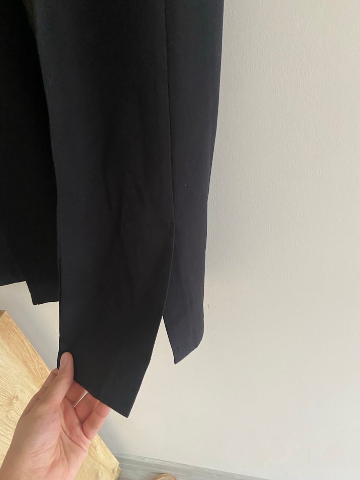 Suud Siyah Kadın Kumaş Pantolon - Görsel 2