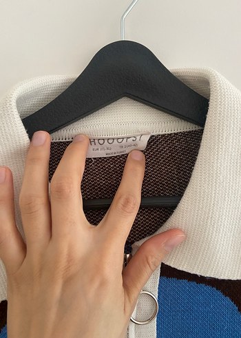 Hooops renkli hırka - Görsel 3