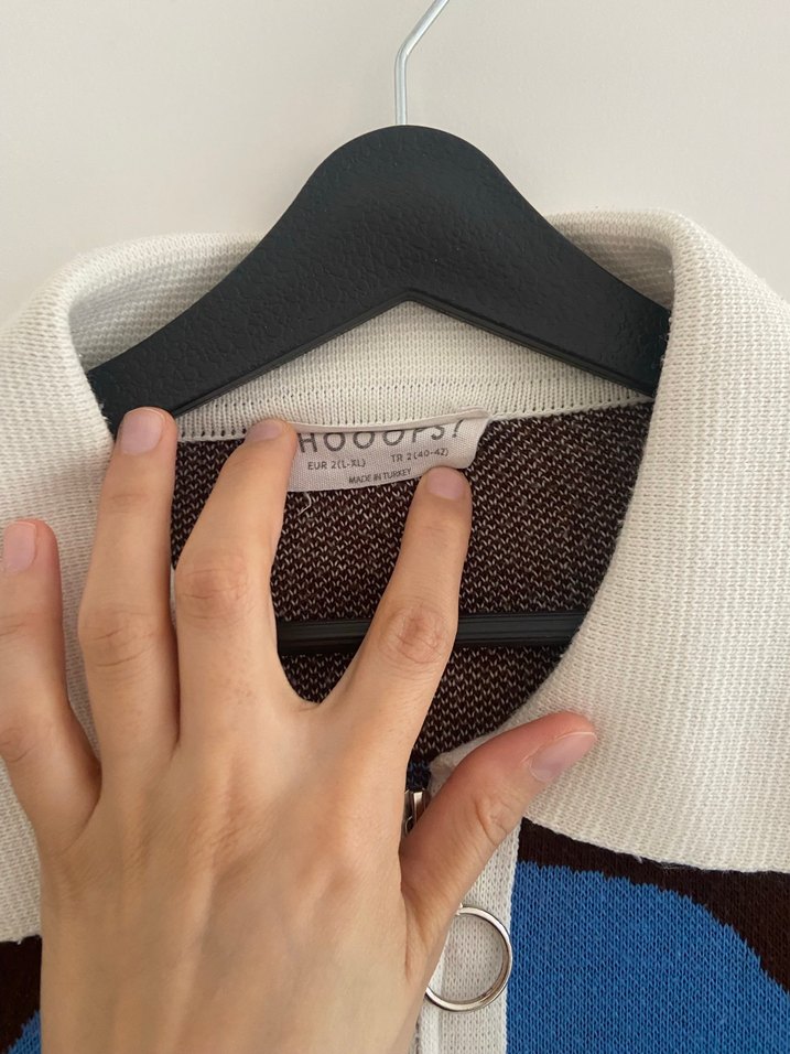 Hooops renkli hırka - Görsel 3