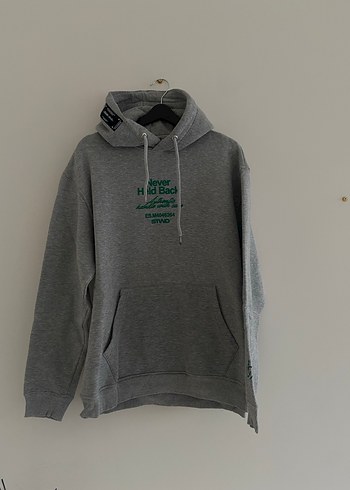 Pull and bear kapüşonlu sewatshirt - Görsel 2