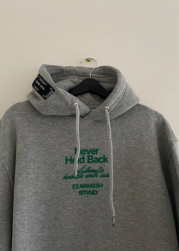 Pull and bear kapüşonlu sewatshirt - Görsel 3