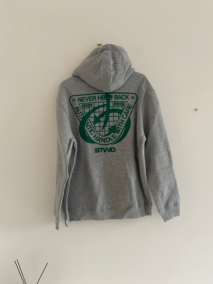 Pull and bear kapüşonlu sewatshirt - Görsel 5