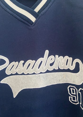 Kadın Lacivert Baskılı Sweatshirt - Görsel 3