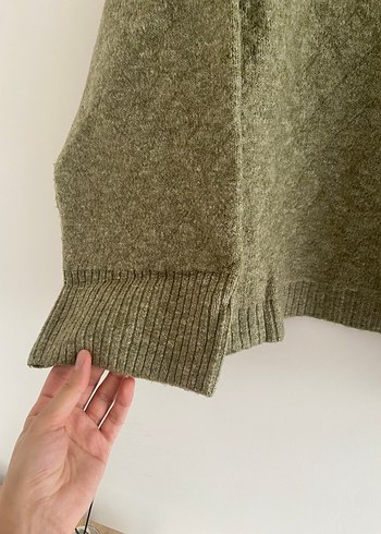 LCW yeşil kazak - Görsel 4