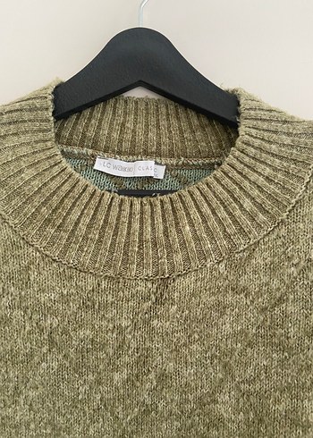 LCW yeşil kazak - Görsel 3