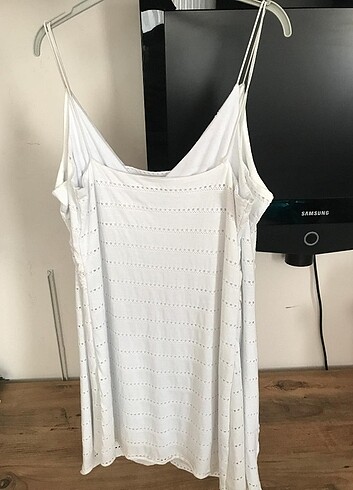 xl Beden beyaz Renk Kısa çokkkk şıkkk elbise