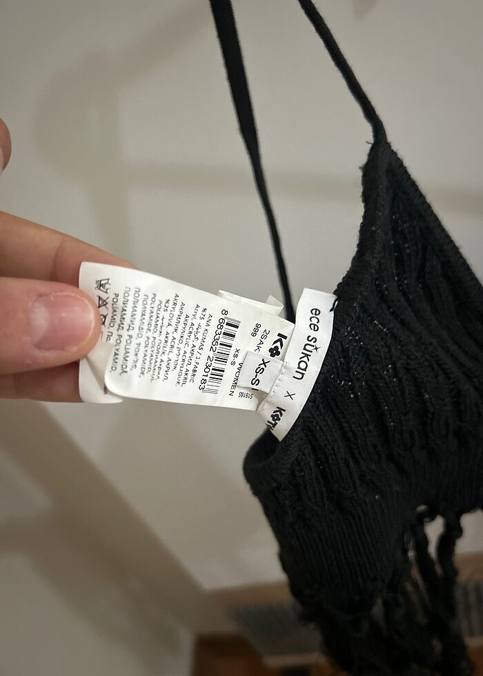 Plaj üst koton - Görsel 4