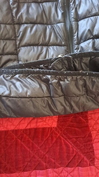 Siyah ince mont - Görsel 4