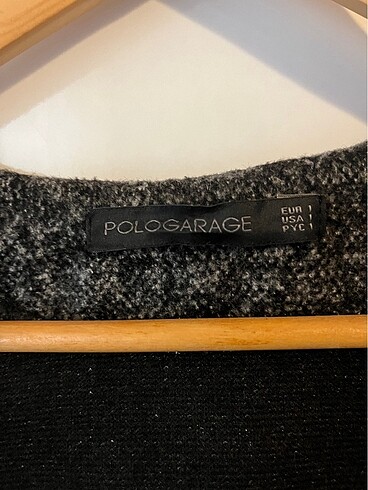 s Beden Polo Garage kapüşonlu uzun ceket palto