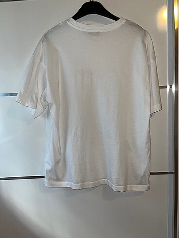 l Beden Lcw oversize beyaz tshirt