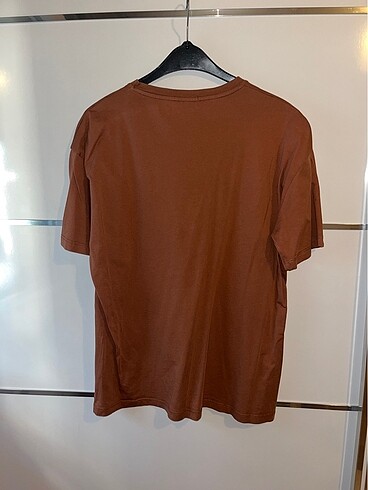 m Beden Ambar kahverengi tshirt