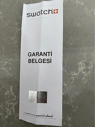 Beden çeşitli Renk Orjinal swatch saat