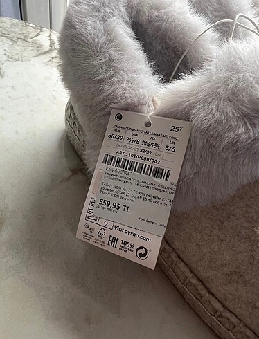 38,5 Beden Oysho