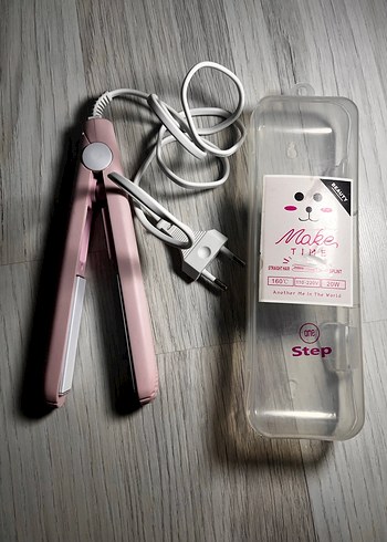 Pembe Mini Saç Düzleştirici - Görsel 2