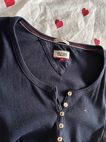 s Beden lacivert Renk tommy hilfiger bluz