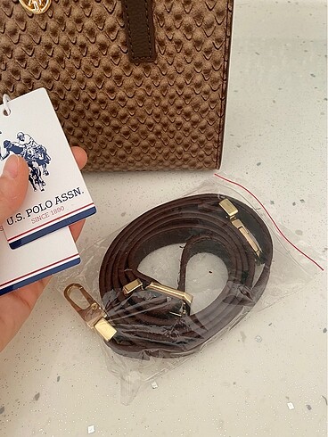 Beden kahverengi Renk U.S Polo assn çanta
