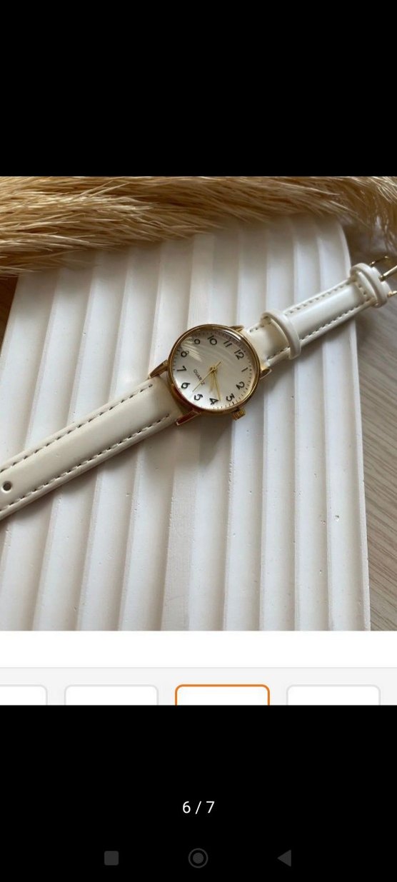 Beyaz Klasik Kadın Kol Saati - Görsel 2