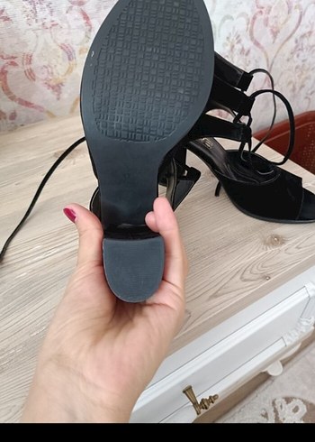 Siyah Süet Bağcıklı,almak isteyen msj atsin, son fyatr,alici var - Görsel 3