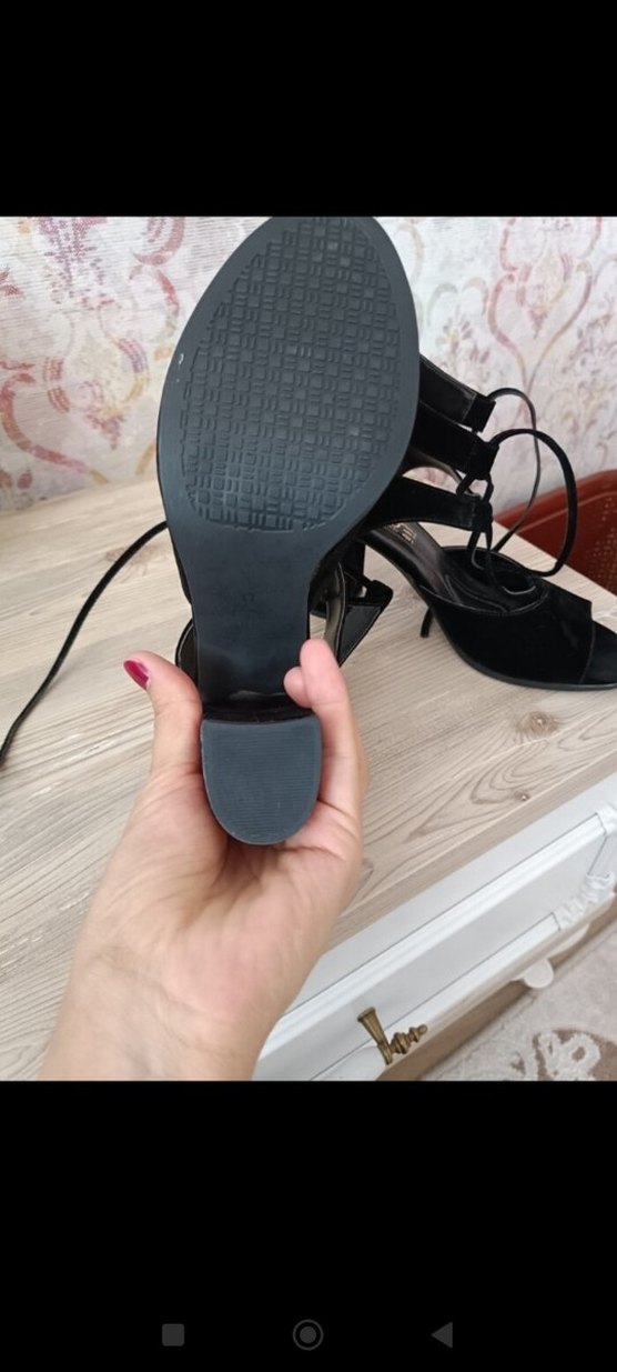 Siyah Süet Bağcıklı,almak isteyen msj atsin, son fyatr,alici var - Görsel 3