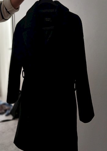 Siyah Uzun Klasik Kaban - Görsel 3