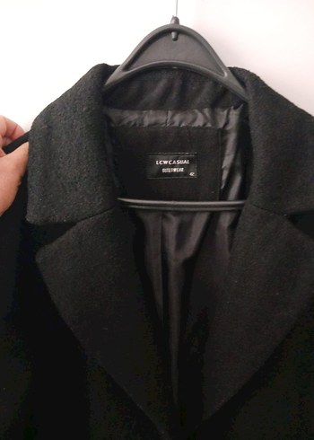 Siyah Uzun Klasik Kaban - Görsel 2