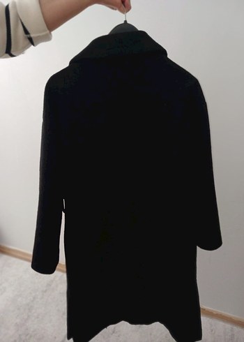 Siyah Uzun Klasik Kaban - Görsel 4