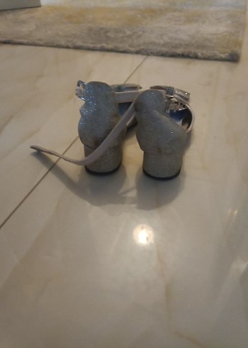 Kız Çocuk Gri Fiyonklu Babet - Görsel 3