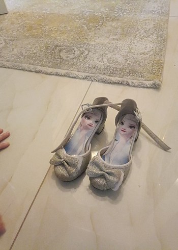 Kız Çocuk Gri Fiyonklu Babet - Görsel 2