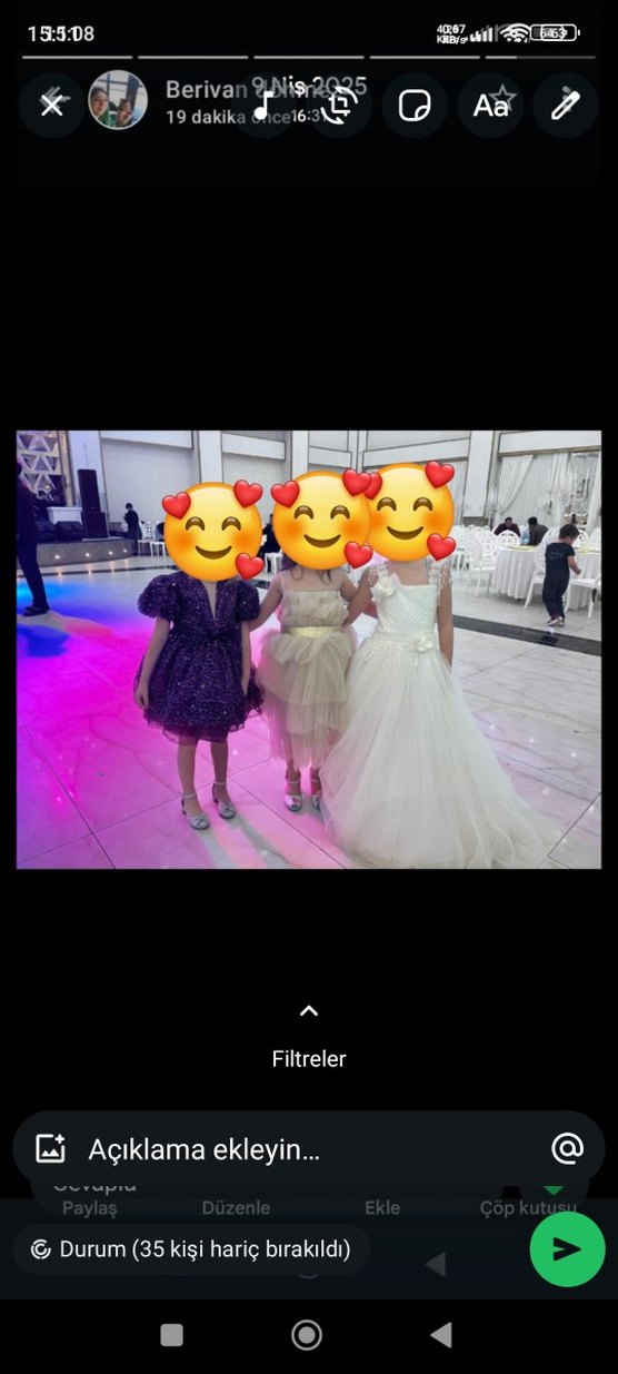 Mor Parlak Gotik Çocuk Elbisesi - Görsel 2