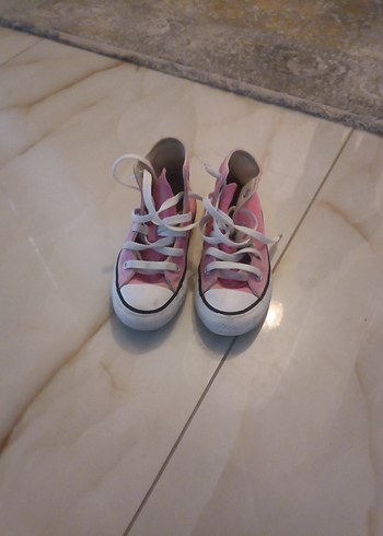 Pembe Düz Tabanlı Kadın Spor Ayakkabı - Görsel 2