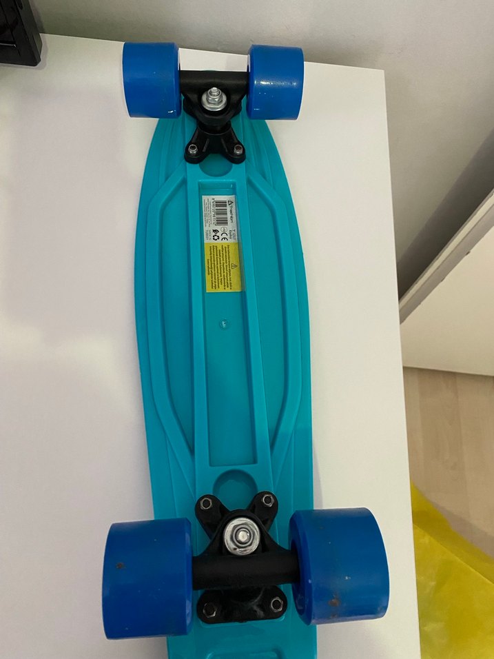 Renkli Mavi Çocuk Kaykay - Görsel 3