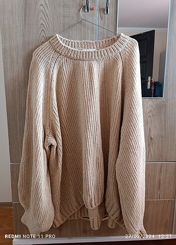 H&M büyük beden kazak 